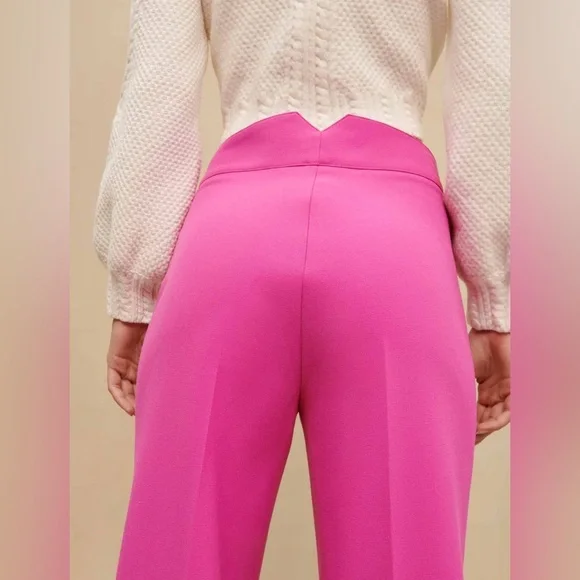 (R1) Maje Women Patricia Wide
Leg Pants Fuchsia Size 34EU/
XS - Picture 15 of 16
